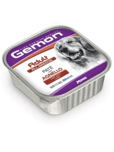 Gemon Pate Adult Lamb 150gr - Hrana umeda completa cu miel pentru caini adulti