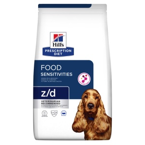 Hill's PD z/d Food Sensitivities – Hrana dietetica cu pui pentru intolerante alimentare