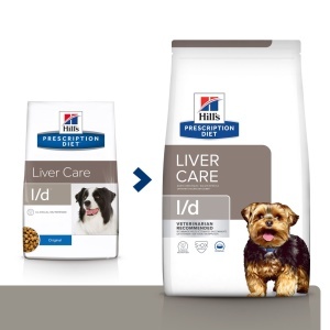 Hill's Prescription Diet l/d Liver Care – Hrana dietetica cu proteina din ou pentru afectiuni hepatice