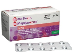 Marfloxin 5mg - Antibiotic pentru infectii bacteriene 100 Comprimate