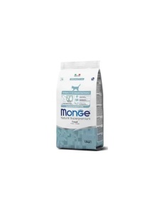 Monge Super Premium Kitten Trout Monoprotein 1.5kg - Hrana uscata completa cu pastrav pentru pisoii aflati in crestere
