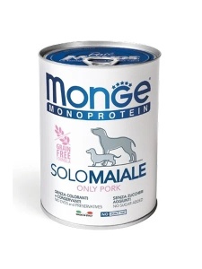 Monge Super Premium Monoprotein 100% Pork - Hrana umeda completa tip pateu cu porc pentru caini adulti - Img 2