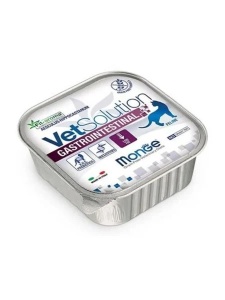 Monge Vetsolution Gastrointestinal 100gr - Hrana umeda dietetica completa pentru pisici cu tuburari digestive acute