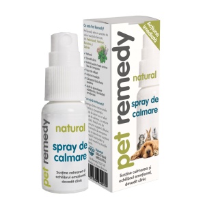 Pet Remedy Spray Calmant Mini - Spray calmant natural pentru animale de companie 15ml