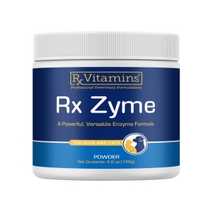 RX Zyme Pulbere – Supliment nutritional si botanic destinat cainilor si pisicilor