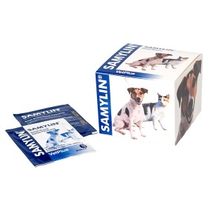 Samylin Small Breed – Supliment hepatic pentru caini de talie mica si pisici , 30 plicuri