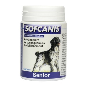 Sofcanis Senior Caini – Suport antioxidant pentru vitalitatea cainilor in varsta 50 comprimate