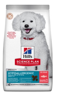 SP CANINE ADULT S&M HYPOALLERGENIC NO GRAIN - Hrana uscata cu somon pentru caini de talie mica