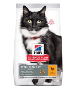 SP FELINE MATURE STERILISED CHK - Hrana uscata pentru pisici sterilizate cu pui