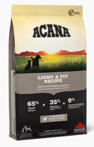 Acana Light & Fit – Hrană completă superpremium pentru câini adulți supraponderali sau sedentari