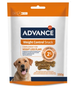 Advance Weight Control Snack– Gustare delicioasa cu continut redus de grasimi (2%) pentru controlul greutatii, 150g