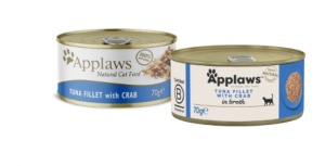 Applaws Pisica Adult – File Ton si Creveti, hrana umeda completa, 70g