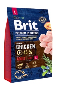Brit Premium by Nature Adult L - Hrana uscata pentru caini adulti de talie mare cu pui