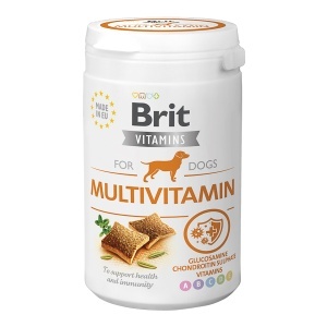 Brit Vitamins Multivitamin – Supliment cu proteina din pui pentru vitalitate si suport general, 150 g