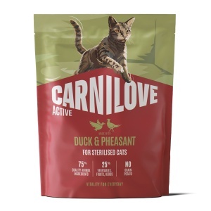 Carnilove Active Cat Dry Duck & Pheasat Sterilised Adult All Breeds – Hrana uscata pentru pisici adulte sterilizate cu rata si fazan - Img 2