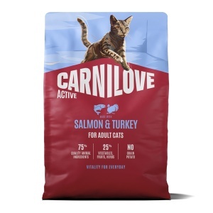 Carnilove Active Cat Dry Salmon & Turkey Adult All Breeds – Hrana uscata pentru pisici adulte, cu somon si cucan - Img 2