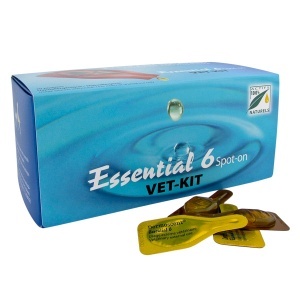 Dermoscent Vet Kit Essential 6 Spot-On – Solutie dermatologica naturala pentru ingrijirea pielii si blanii la caini si pisici, 20 pipete