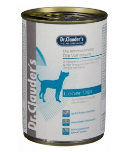 Dr Clauder's Dog- Hrana umeda pentru caini cu pasare si somon pentru suport hepatic, 400g