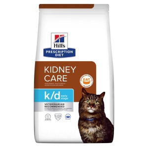 Hill's Prescription Diet k/d Early Stage – Hrana cu proteina din ou pentru afectiuni renale (stadiu incipient)