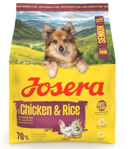 Josera Mini Senior Chicken & Rice - Hrana uscata fara gluten pentru caini seniori de talie mica - Img 2