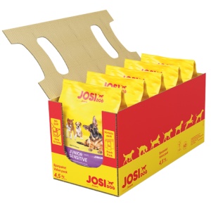JosiDog Junior Sensitive - Hrana uscata pentru catei sensibili, 5 Pachete x 900g