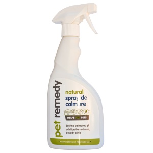 Pet Remedy Spray Calmant Profesional - Spray calmant natural pentru animale de companie 400ml