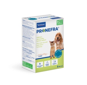 Pronefra Solutie orala - Supliment pentru sustinerea functiei renale la caini si pisici, 180ml
