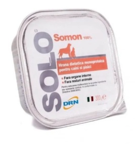 Solo Hrana Umeda Monoproteica cu Somon 300g