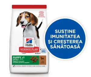 SP CANINE PUPPY MED L&R 18 KG VALPK - Hrana uscata cu miel si orez pentru catei de talie medie (pana la 1 an) - Img 3