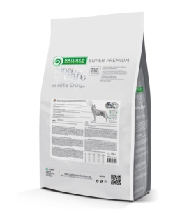 Superior Care White Dogs Grain Free All Life Stages cu Peste Alb - Hrana uscata super premium, destinata cainilor de toate taliile si varstele cu blana deschisa la culoare, 10kg - Img 2