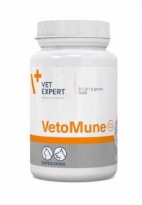 VetoMune 120 mg - Supliment pentru sustinerea imunitatii 60 Capsule