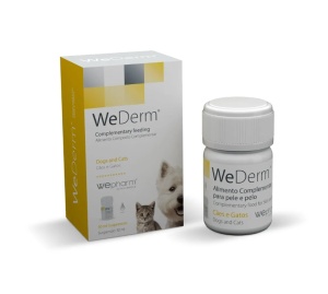 WeDerm - Supliment lichid pentru sanatatea pielii si blanii la caini si pisici, 30ml