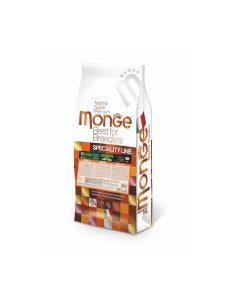 15 kg Monge Bwild Puppy&Junior Duck&Potatoes - Hrana uscata completa cu rata si cartofi pentru caini adulti de talie mica