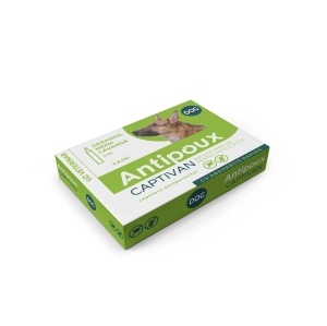 Antipoux Captivan Dog 1 Pipeta x 2ml