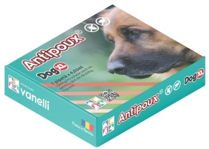 Antipoux Dog XL, 1 Pipeta x 4.02ml, 40-60kg