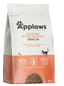 Applaws Cat Adult – Hrana uscata cu Pui si somon
