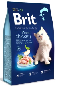 Brit Premium by Nature Cat Kitten Chicken - Hrana uscata completa cu pui special formulata pentru pisoi - Img 4