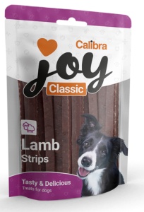 Calibra Joy Dog Classic Lamb Strips - Fasii din carne de miel pentru caini, 500 g