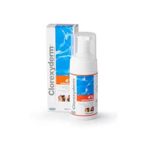 Clorexyderm Spuma 4% - Spuma antiseptica pentru igiena cutanata, 100 ml