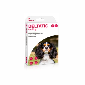 Deltatic 35 cm- Zgarda antIparazitara pentru caini de talie foarte mica