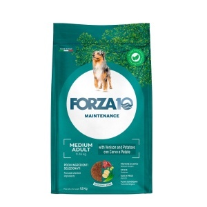 FORZA10 ALL DAY MED ADULT DOG VENISON – Hrana uscata pentru caini adulti de talie medie pe baza de cerb, 12 kg