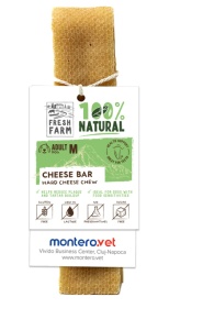 Fresh Farm cheese bar treats for dogs Medium - Recompensa din branza pentru caini talie medie, 70g