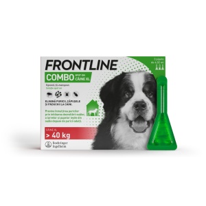Frontline Combo spot-on - Tratament antiparazitar extern pentru caini de talie foarte mare (peste 40 kg), 3 Pipete