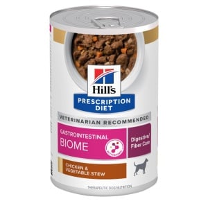 Hill's PD Gastrointestinal Biome- Hrana umeda cu pui si morcov pentru digestie sensibila 354g