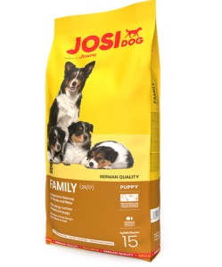 JosiDog Family - Hrana uscata pentru catelele gestante si puii lor, 15kg