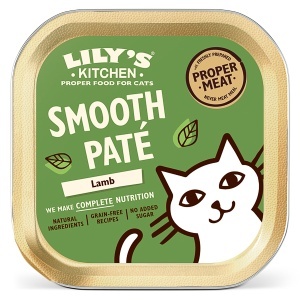Lily’s Kitchen Smooth Lamb Pate – Hrana Umeda Fara Cereale cu Miel pentru Pisici Adulte, 85 g