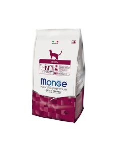 Monge Super Premium Indoor 1.5 kg - Hrana uscata completa cu pui pentru pisicile adulte care traiesc exclusiv in interior