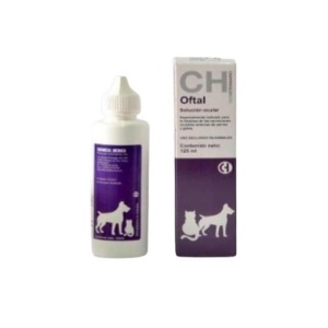 Oftal - solutie pentru lavaj si curatare oculara pentru caini si pisici, 125 ml
