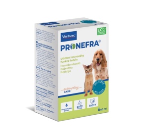 Pronefra Solutie orala - Supliment pentru sustinerea functiei renale la caini si pisici, 60ml
