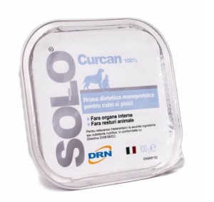 Solo Hrana Umeda Monoproteica cu Curcan 100g